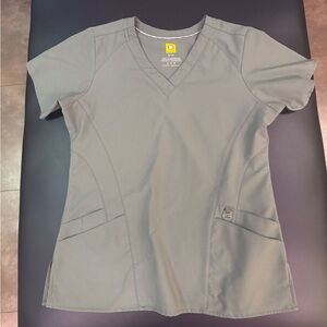 WonderWink Olive Green Women's Top